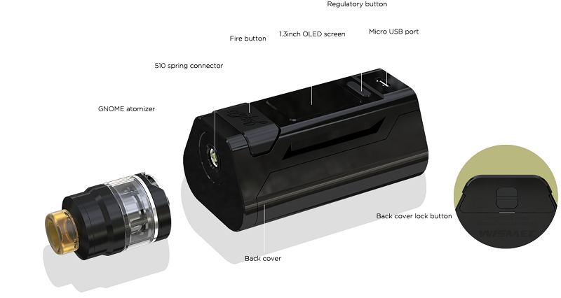 WISMEC Reuleaux RX2 21700 Kit