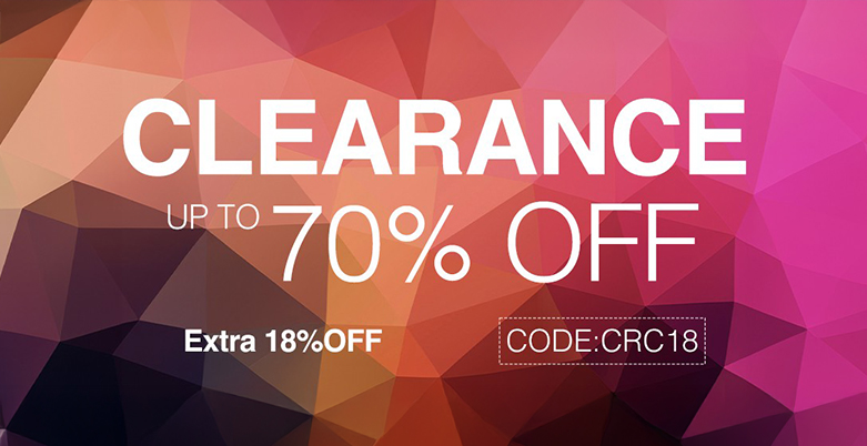Clearance Extra 18% Off